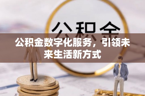 疏勒公积金数字化服务，引领未来生活新方式