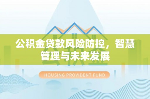 疏勒公积金贷款风险防控，智慧管理与未来发展