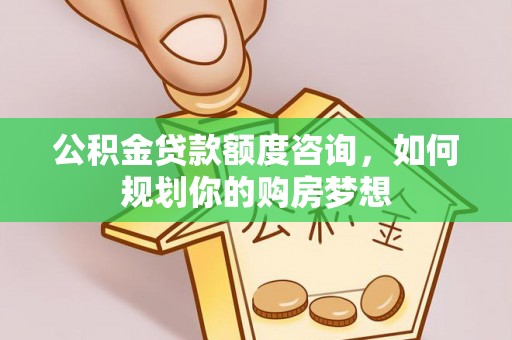 疏勒公积金贷款额度咨询，如何规划你的购房梦想