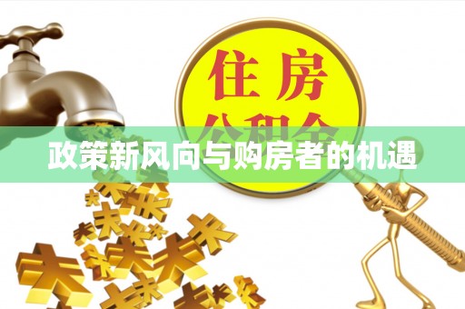 疏勒政策新风向与购房者的机遇