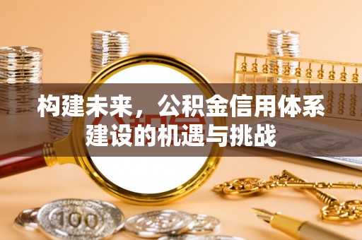 疏勒构建未来，公积金信用体系建设的机遇与挑战