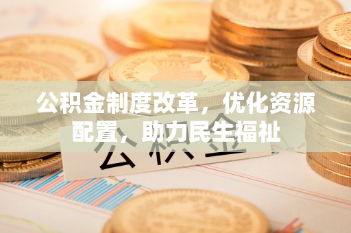 疏勒公积金制度改革，优化资源配置，助力民生福祉